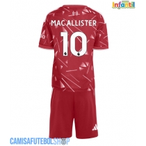 Camisa de time de futebol Liverpool Alexis Mac Allister #10 Replicas 1º Equipamento Infantil 2026-27 Manga Curta (+ Calças curtas)